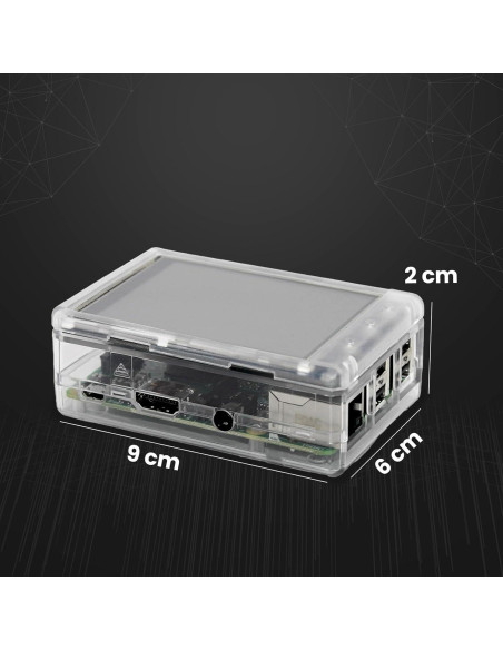 Caja Transparente para Pantalla TFT 3.2" SB Components