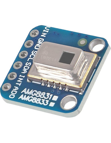Módulo Sensor de Temperatura Infrarrojo AMG8833 8x8 I2C 3-5V