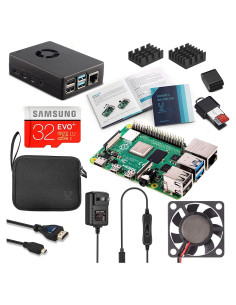 Kit Completo Raspberry Pi 4 Vilros 2GB con Caja Refrigerada