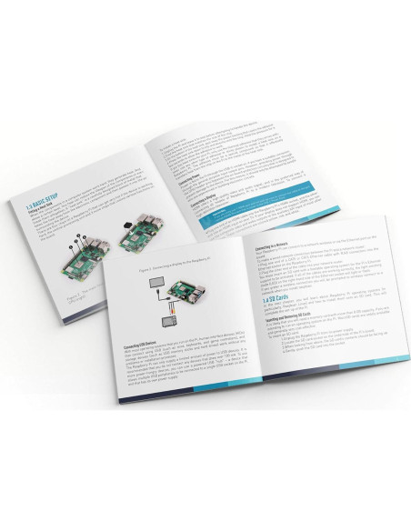 Kit Completo Raspberry Pi 4 Vilros 2GB con Caja Refrigerada