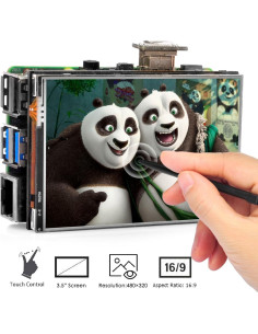 Pantalla Táctil LCD 3.5" OSOYOO HDMI para Raspberry Pi 2