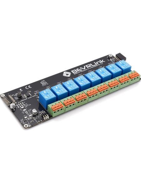 Expansión de Relé 8 Canales BEVRLink para Raspberry Pi