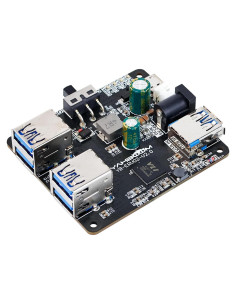 Hub USB 3.0 Yahboom de 4 Puertos para Raspberry Pi y Jetson Nano