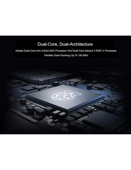 Placa de Desarrollo Waveshare RP2350 MCU Board Plus 4MB