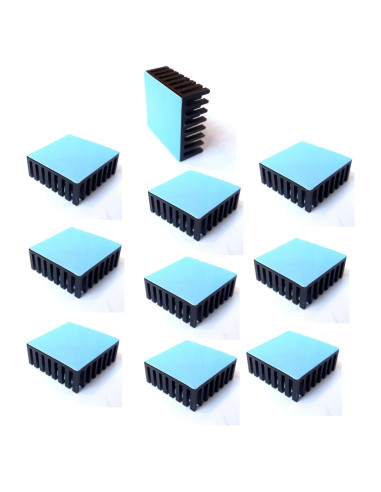Kit de Disipadores de Calor Easycargo 10pcs 25mm Aluminio
