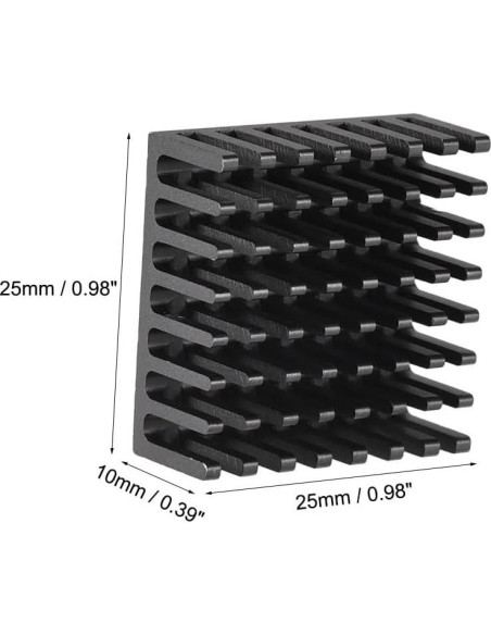 Kit de Disipadores de Calor Easycargo 10pcs 25mm Aluminio