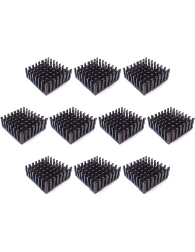 Kit de Disipadores de Calor Easycargo 10pcs 25mm Aluminio
