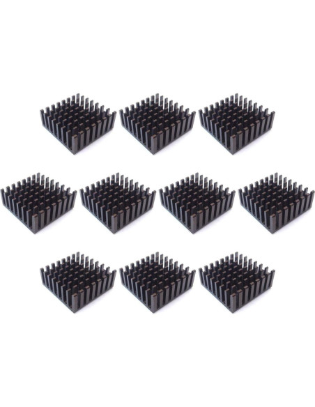 Kit de Disipadores de Calor Easycargo 10pcs 25mm Aluminio