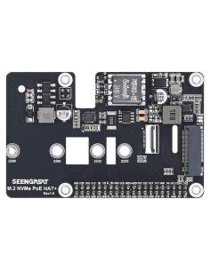 Placa de Expansión M.2 NVMe PoE HAT+ Xicoolee para Raspberry Pi 5