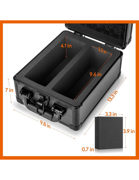 Caja de Almacenamiento para Tarjetas Old Canal 2 Filas 250 Cargas