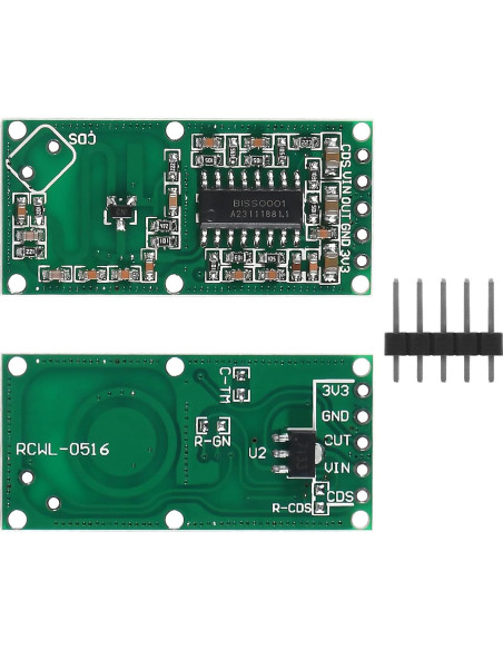 12 Módulos Sensor de Movimiento Radar Microondas RCWL-0516