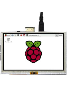 Pantalla Táctil 5" LCD 800x480 HDMI para Raspberry Pi 2