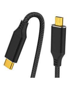Cable Micro HDMI a USB C 1.83m KOMGIKL 4K 60Hz Alta Velocidad