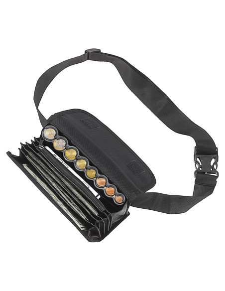 Riñonera Organizador de Monedas Euro BSTKEY 21x9x6cm