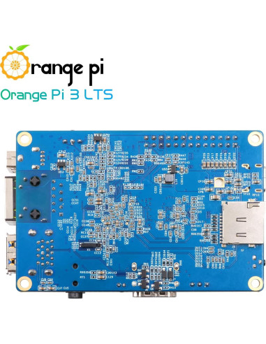 Computadora de Placa Única Orange Pi 3 LTS 2GB RAM 8GB eMMC