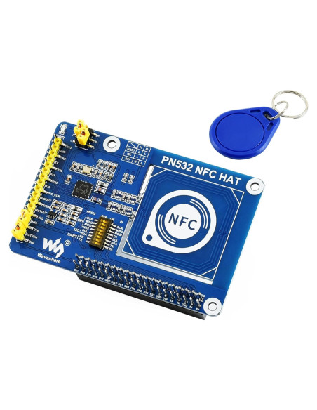 PN532 NFC HAT UeeKKoo para Raspberry Pi - Soporta I2C, SPI, UART