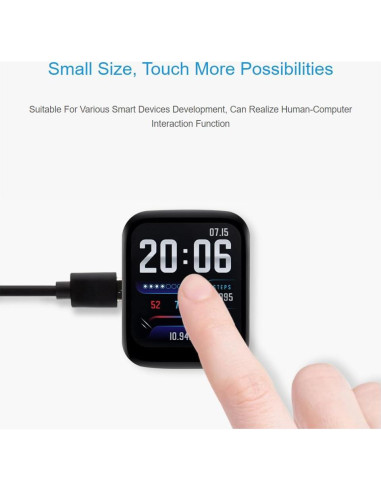 Placa de desarrollo Waveshare RP2040 con LCD táctil 1.69"