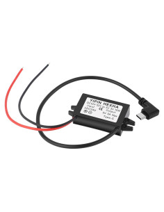 Convertidor DC 24V/12V a 5V USB Tipo-C YIPIN HEXHA 3A 15W