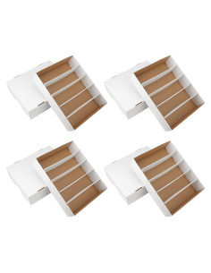 Caja de Almacenamiento de Cartas HIMOMO Pack de 4 - 3700 Cartas