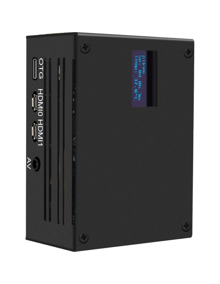 Kit KVM-A3 Geekworm para Raspberry Pi 4 con adaptador 20W