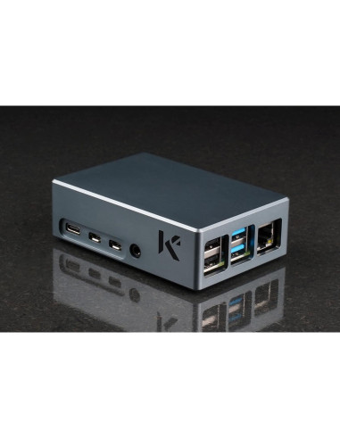 Caja de Aluminio KKSB para Raspberry Pi 4 con Disipador