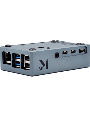 Caja de Aluminio KKSB para Raspberry Pi 4 con Disipador