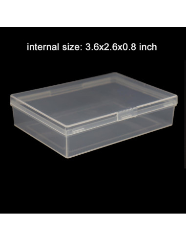 Estuches para Barajas de Cartas Cwdew 6pcs Transparente