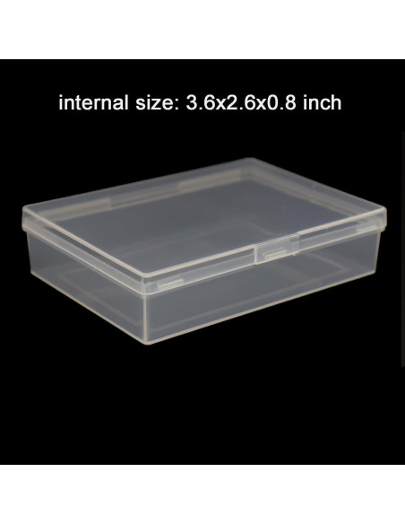 Estuches para Barajas de Cartas Cwdew 6pcs Transparente