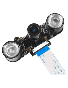 Cámara de Visión Diurna y Nocturna MELIFE 5MP para Raspberry Pi