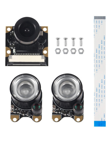 Cámara de Visión Diurna y Nocturna MELIFE 5MP para Raspberry Pi