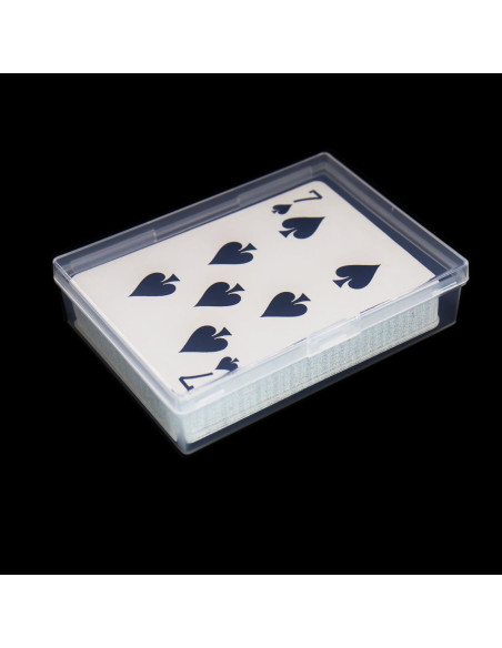 Estuches para Barajas de Cartas Cwdew 6pcs Transparente