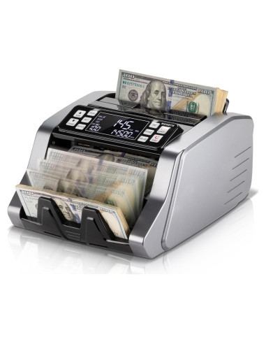 MUNBYN IMC20 Contadora de Dinero con Detección UV/IR, 4.74 kg