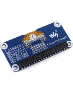 Pantalla OLED 1.3" Coolwell SH1106 para Raspberry Pi y Jetson Nano 2
