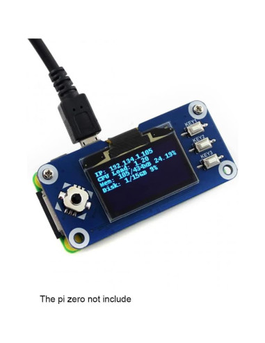 Pantalla OLED 1.3" Coolwell SH1106 para Raspberry Pi y Jetson Nano