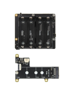 Escudo UPS Geekworm X1202 para Raspberry Pi 5 - 5V 5A