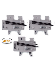 Soporte para riel DIN Raspberry Pi Zero - 3 Piezas