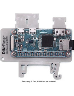 Soporte para riel DIN Raspberry Pi Zero - 3 Piezas 2