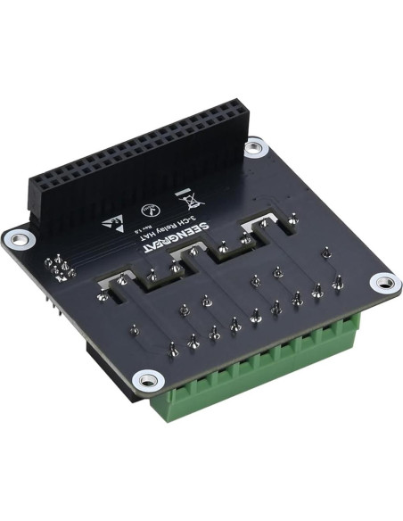 HAT de Relé 3 Canales Xicoolee para Raspberry Pi - 5A 250V AC