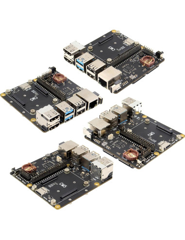 Placa de Expansión Geekworm X1500 CM5 + Caja Metal + Fuente 27W