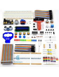 Kit de inicio Adeept para Raspberry Pi 4 y 3 con 160 piezas 2