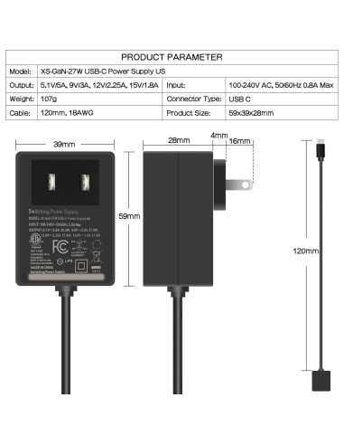 Placa de Expansión Geekworm X1500 CM5 + Caja Metal + Fuente 27W