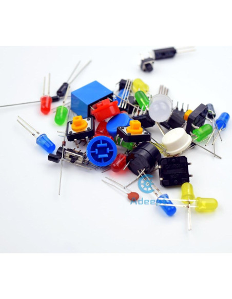 Kit de inicio Adeept para Raspberry Pi 4 y 3 con 160 piezas