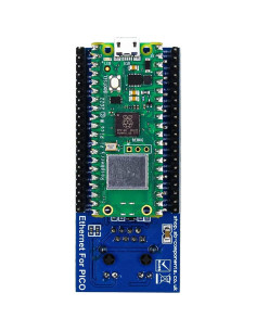 HAT Ethernet NetPi para Raspberry Pi Pico con LCD 1.3" 2