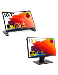 Monitor Táctil 10.1" FHD ROADOM para Raspberry Pi