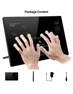 Espejo Mágico Waveshare 13.3" Pantalla Táctil HD USB 2