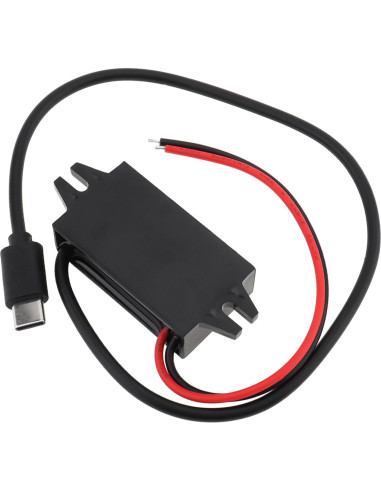 Convertidor Buck 12V/24V a 5V USB-C 3A 15W DiGiYes