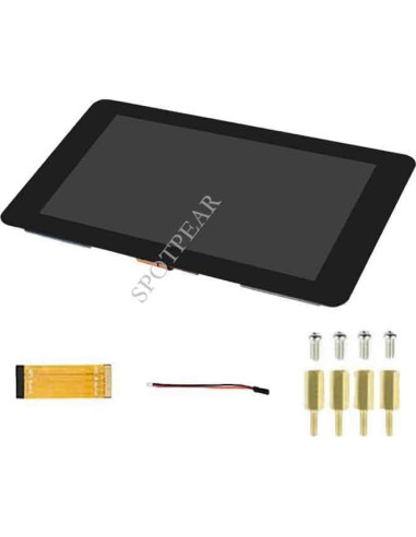 Pantalla Táctil Capacitiva 7" Spotpear 800x480 para Raspberry Pi