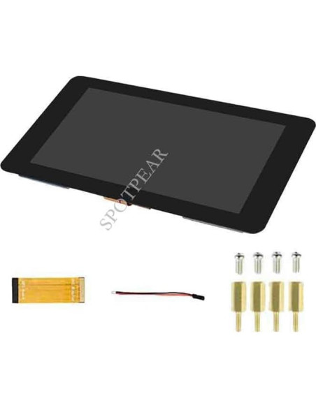 Pantalla Táctil Capacitiva 7" Spotpear 800x480 para Raspberry Pi