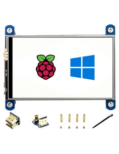Pantalla LCD HDMI 4" Waveshare IPS Táctil 480x800 Raspberry Pi