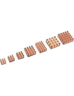 Disipadores de Calor de Cobre ZDE para Raspberry Pi 5 y 4 2